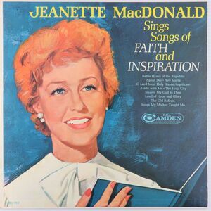 Jeanette MacDonald Sings Songs Of Faith And Inspiration - 1963 LP Record CAL 750